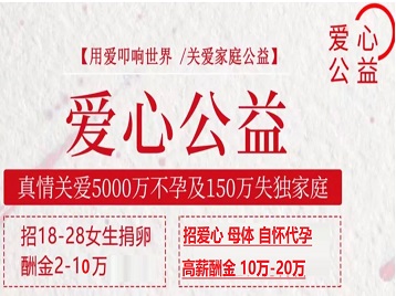 连云港捐卵助孕生子 爱心志愿者招募